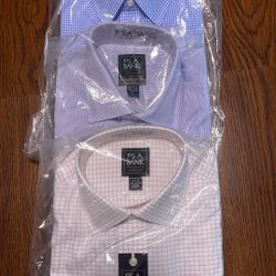 MENS SHIRTS MEDIUM 15-15.5/ALL 3 FOR $45/NEW 