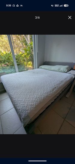Ikea Bed Queen Size (With Mattress)