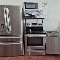 Stainless steel kitchen appliances delivery available