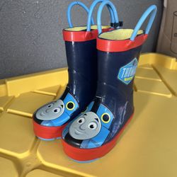 Toddler Boys Thomas The Train Rain Boots Size 5c