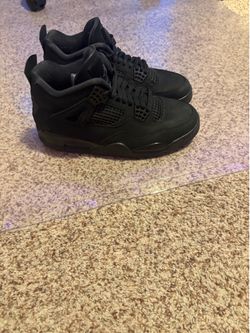 Air Jordan 4 Black Cat 2025 Size 9.5 w/ Box & GOAT Receipt