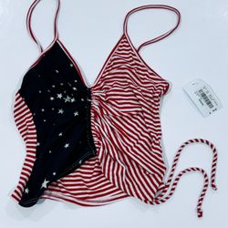 NEW Stunning Tank Patriotic! Perfect to beat the heat Size Small