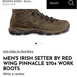 Red Wing boots Hiking Men 9.5 New 