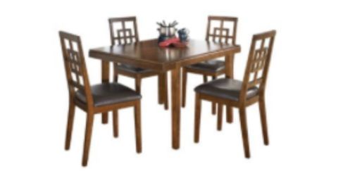 Cimeran Dining Table and Chairs (Set of 5)