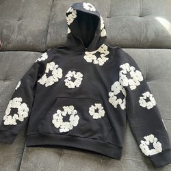 Denim Tears Hoodie The Cotton Wreath Black
