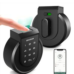 SECURAM Smart Lock Touch - Fingerprint & WiFi Smart Door Lock - NEW