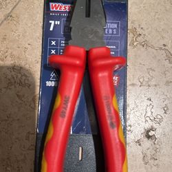 7 Inches Insulated Combination Cutting Pliers