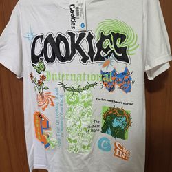 Cookies Highest Of Highs SS Tee White Size M New With

Tags