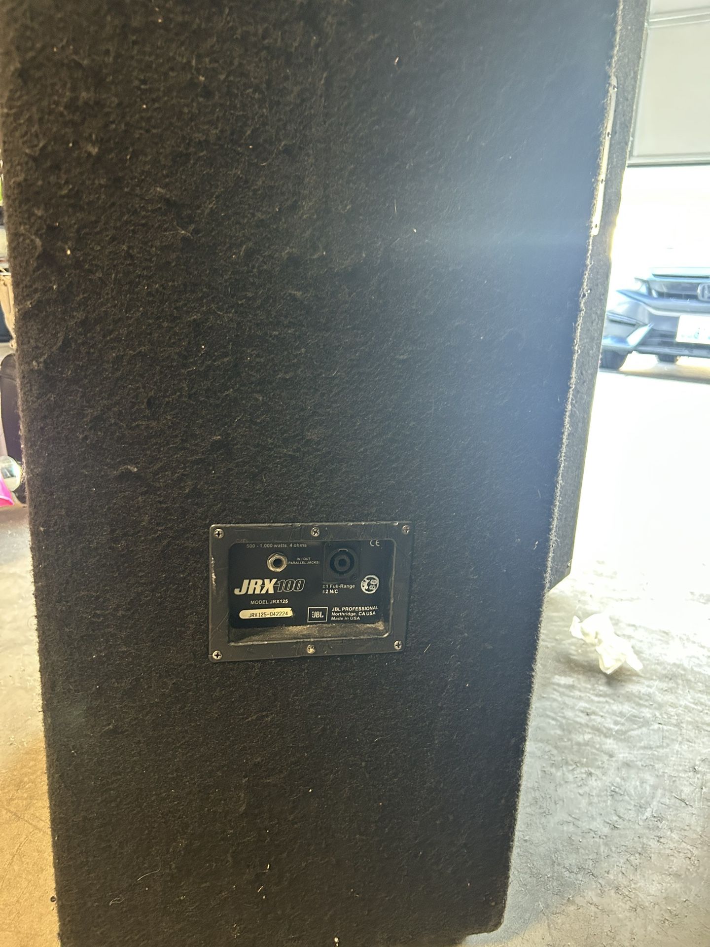 Peaby And JBL Speakers