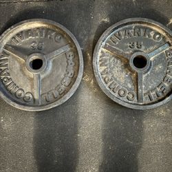 35 Pound Weight Plates 