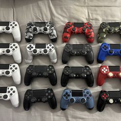 PS4 Controllers Used