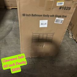  Clearance Sale – 60 inch Bathroom Vanities at Unbeatable Prices! 