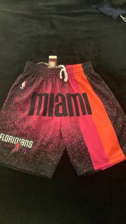 Miami Heat Floridians NBA Basketball Shorts