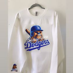 Dodgers Chewbacca Star Wars Sweatshirt