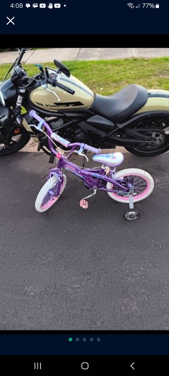 SCHWINN LITTLE GIRLS TRAINING BIKE