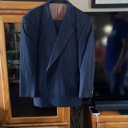Dark Blue Men Suit