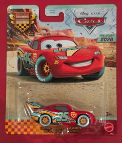 Disney Pixar Cars, Lightning McQueen,  Race To Celebrate, New for 2026, VHTF