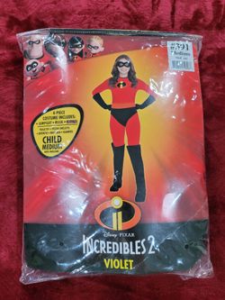 Incredibles Violet Halloween Costume Child Size Medium 8-10