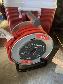 MOVING SALE- New extension cord with plugs n