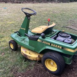 John Deere riding mower