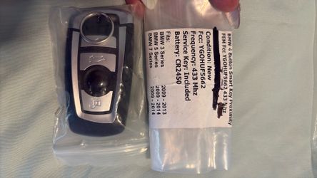 BMW smart key fobs