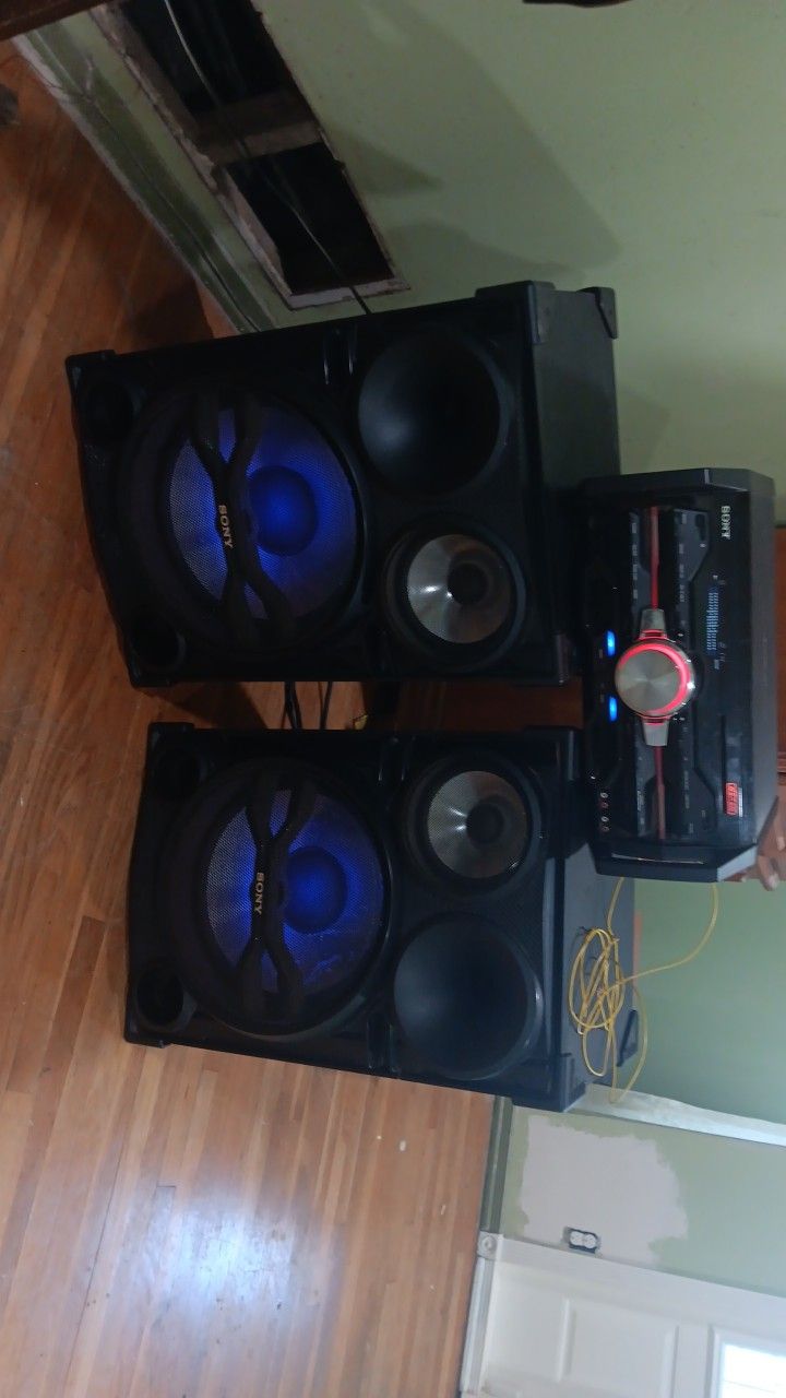 Sony VACS MINI HI-FI COMPONENT SYSTEM LBT-SH2000