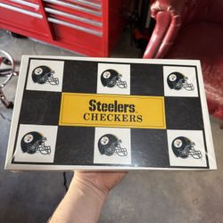 Vintage Steelers Checkers Game Sealed 