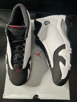 Jordan 14 Black Toe Size 12