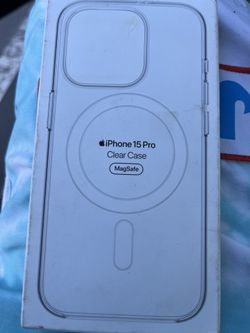 Apple 15 Pro Clear Case MagSafe 