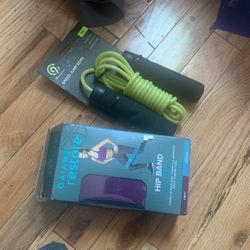 Let’s help start off exercise with New Hip Band & Speed Jump Rope lot