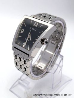 Corum Trapeze Automatic Date Black Dial 40mm watch Ref. 82.404.20 Stainless Steel Case