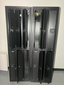 Lockers with keys