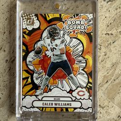 2025 Panini Donruss Bomb Squad - Caleb Williams Chicago Bears Football Card