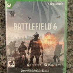 Battlefield 6 Brand New Not Opened Xbox Series X