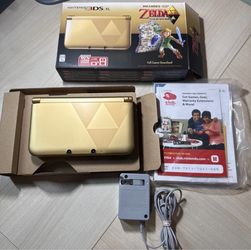 Nintendo 3DS XL Zelda A Link Between Worlds Limited Edition CIB