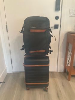 Velaybor Travel Set suitcase and travel backpack