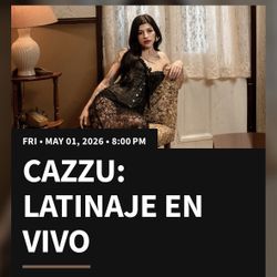 Cazzu concert ticket