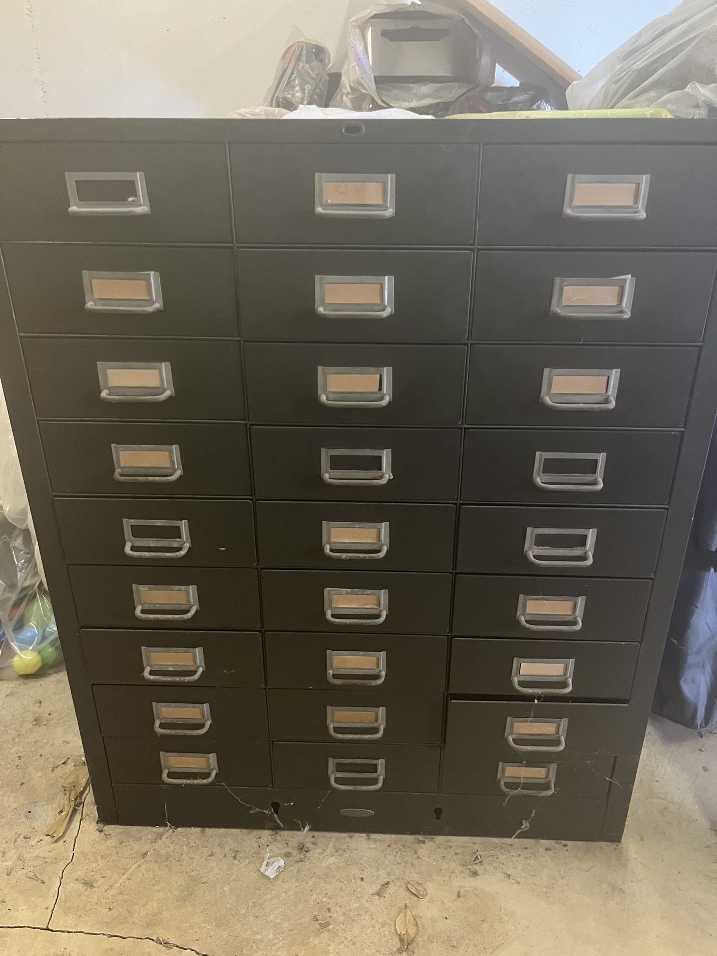 Small Parts Bin Cabinet-27 Drawers