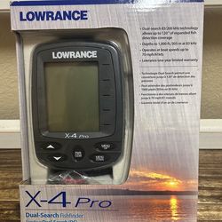 Lowrance X-4 Pro Dual-Search Fishfinder