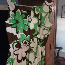 ONE Of A KIND Original 1960s Hawaiian Fashion Designer Pant Dress