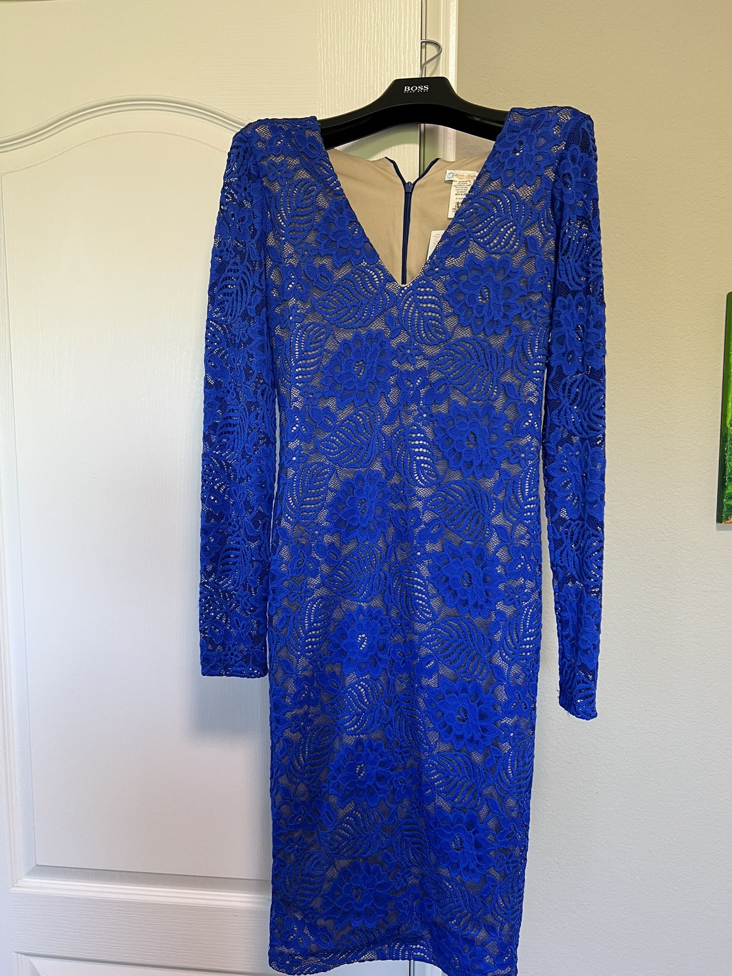 Blue Lace Dress