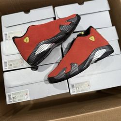 Air Jordan 14 Retro 2025 Ferrari IF5015-600 Mens Sizes 12-13
