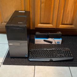 Dell Tower PC ( No HDD) Keyboard Speaker Mouse