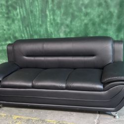 3 Piece Living Room Couch Set, Faux Leather Sofa Set, Modern Sofa Couch Set Living Room Furniture !