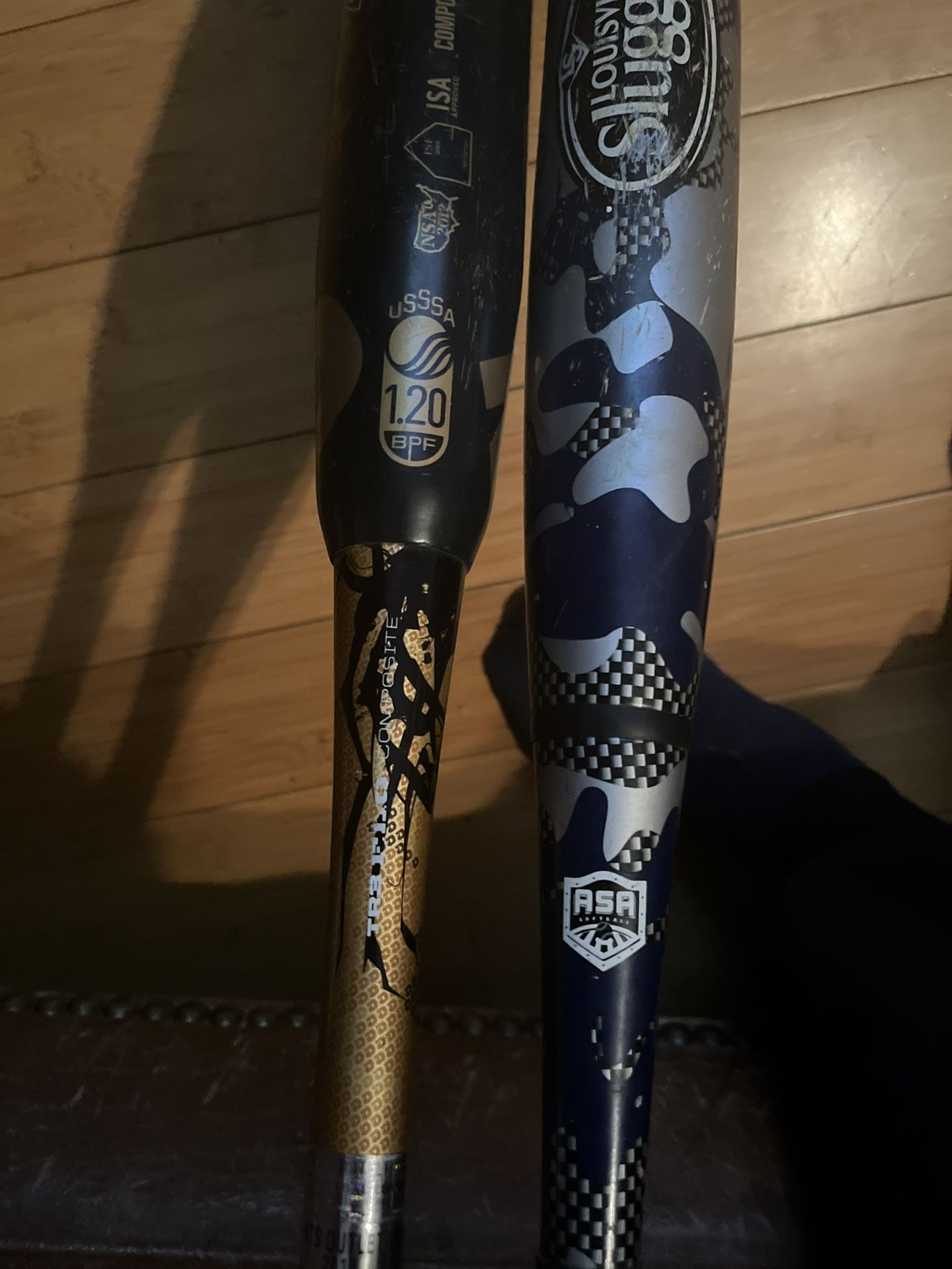Softball Bats. Men’s League. Composite
