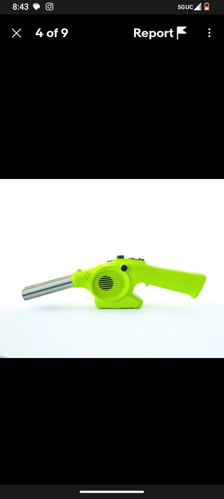 Click2Cook Dual Nozzle BBQ Lighter & Blower - Camping, BBQ, Charcoal, Fire Pit