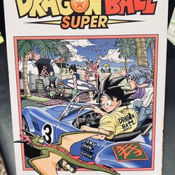 Dragon Ball Super Manga: Books 3, 4, & 5
