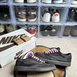 Jordan 1 Low OG SP Travis Scott ‘Velvet’