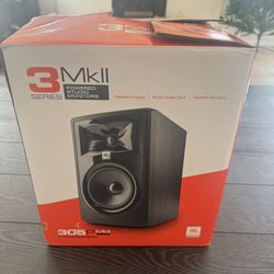 305P Mkll JBL 5” Powered Studio Monitor Speakers 