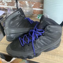 Nike Air Jordan Retro 9 Boot Black Concord